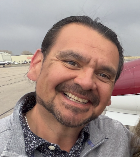 Silbs Silbernagel, enrolled member of the Lakota tribe from the Standing Rock Reservation
